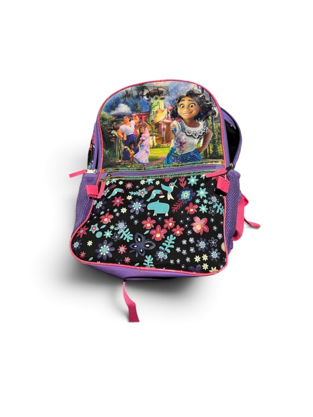 Disney Encanto Floral Character Backpack in Purple and Pink
